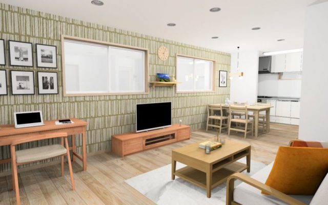 中古住宅購入 家族が集まる場所を出来るだけ広く 着工です!